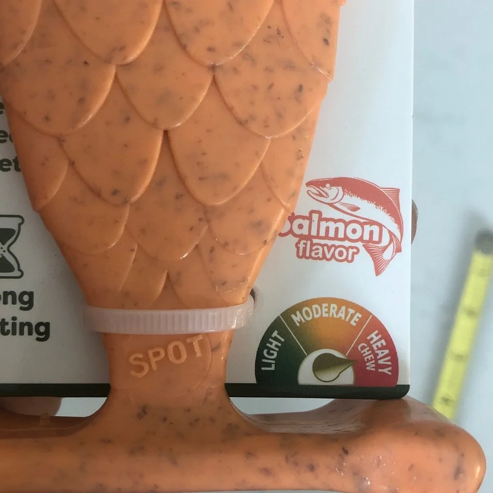 Orange Fish Dog Toy